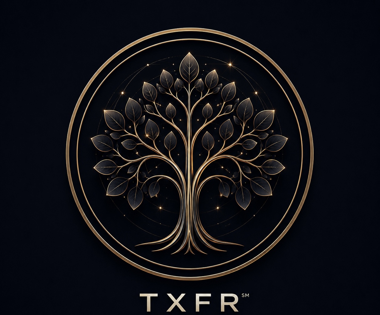TXFR celestial tree emblem